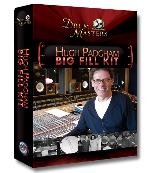 Hugh Padgham “Big Fill Kit” box cover art