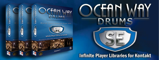 Ocean Way Drums SE banner