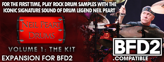 Neil Peart Drums for BFD2