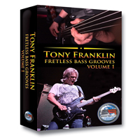 Tony Franklin Fretless Bass Grooves Vol 1 Box